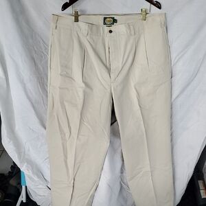 Cabela's Tan Chinos Flat Front Versatile Wear